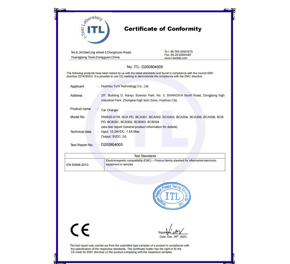 certification